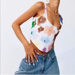 With Jean corset brand new with tags